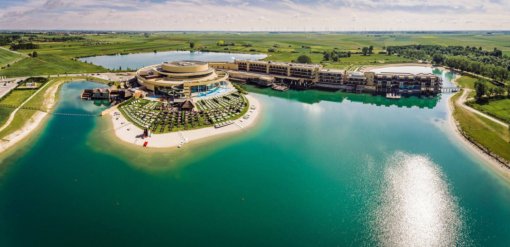 St. Martins Therme & Lodge Frauenkirchen Esterno foto